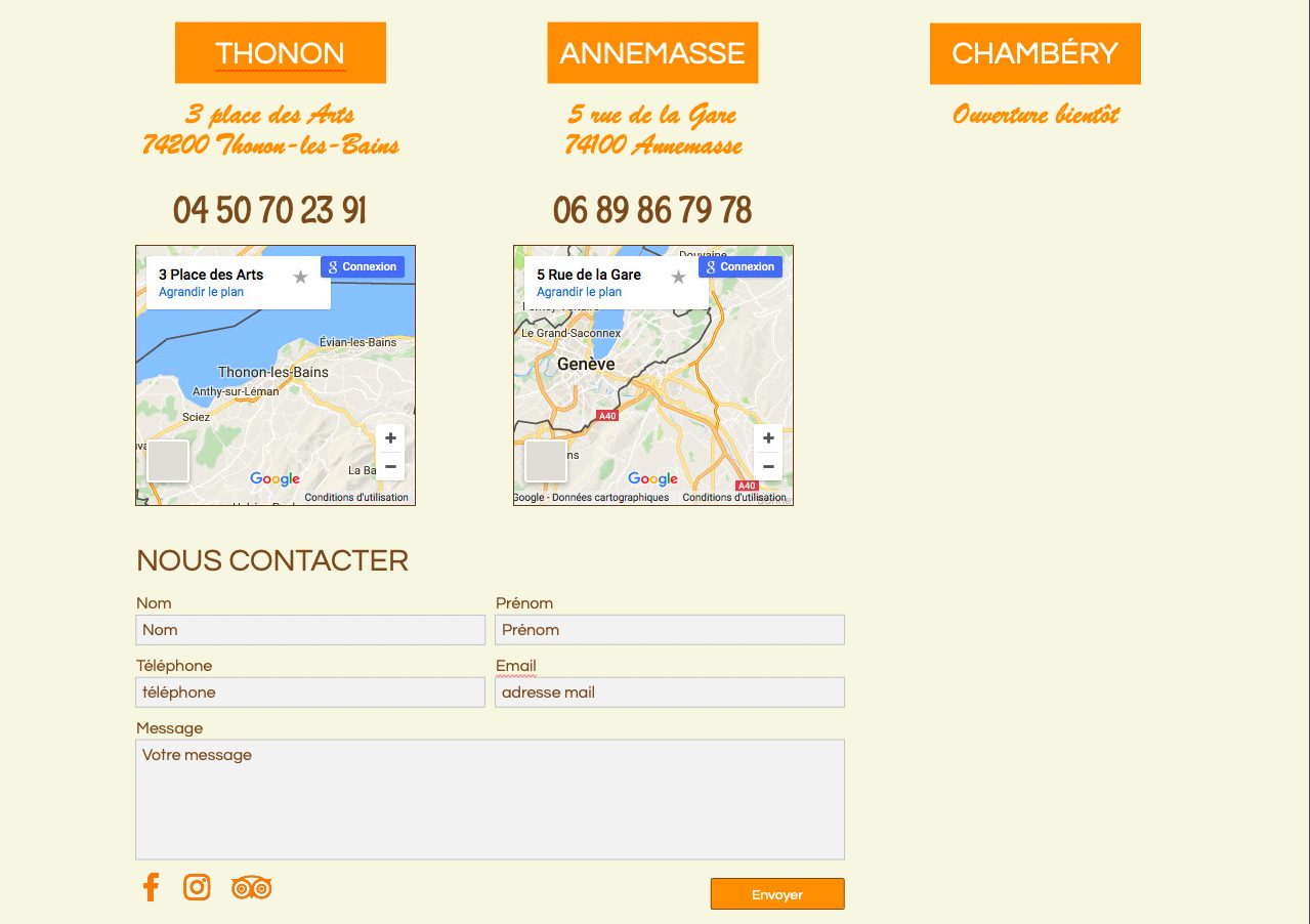 Panda Café page adresses et contact Panda Café page accueil - Création du site web de Panda Café, une chaîne de cafés cosy proposant boissons chaudes, gourmandises et ambiance chaleureuse