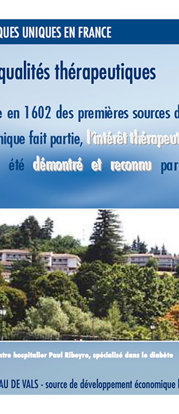 Présentation Power Point SITHERE – Présentation des actions menées par le SITHERE en faveur de la préservation de l’eau de Vals
