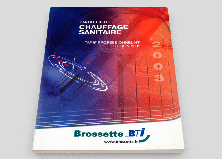 Réalisation des tarifs automatisés du leader français de la distribution professionnelle en sanitaire et chauffage, à partir d’une base de données de 300 000 articles — création graphique réalisée par emmanuelle lemaire