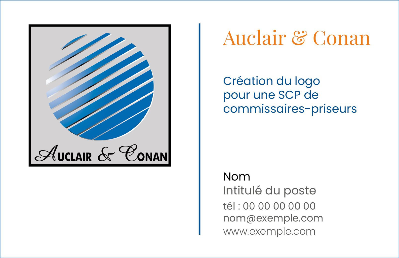 Logo Auclair et conan
