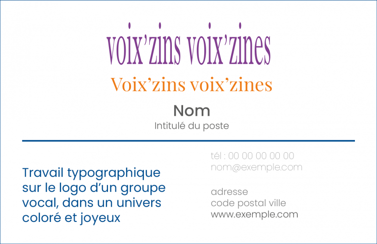 Logo Voix'zins voix'zines