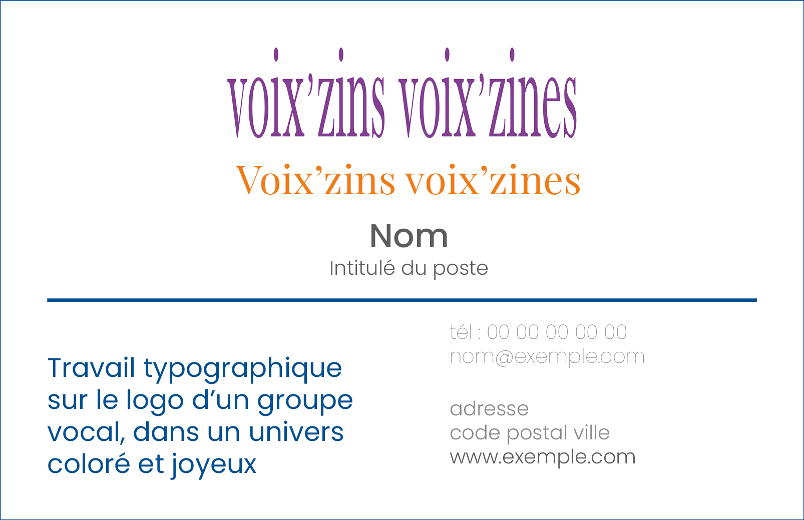 Logo Voix'zins voix'zines